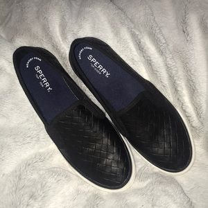 Size 8 Sperry Slip Ons